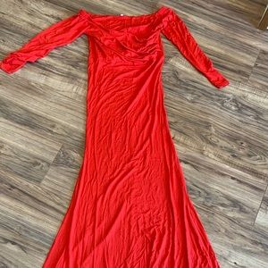 Saslax Maternity Elegant Fitted MaternityGown